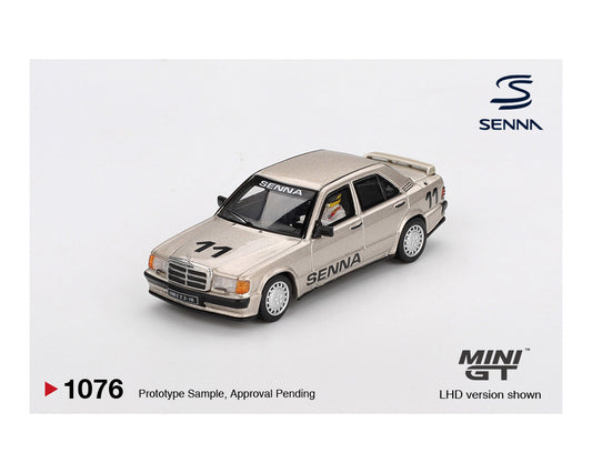 Mini GT 1:64 Mercedes-Benz 190 E 2.3-16 #11 Ayrton Senna 1984 Nürburgring Race of Champions w/ Figure – Mijo Exclusives