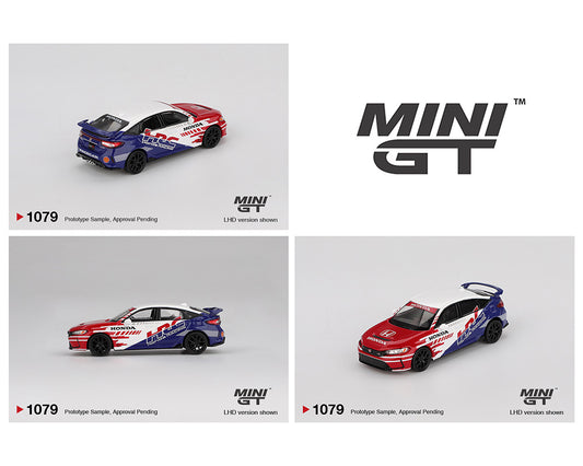 Mini GT 1:64 Honda Civic TYPE R 2024 Pace Car HRC – Mijo Exclusives