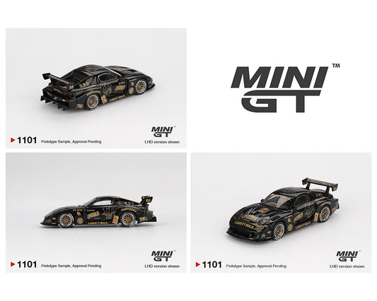 Mini GT 1:64 MAZDA RX-7 LB-Super Silhouette FD-NILES – Black - House of Cars Virginia