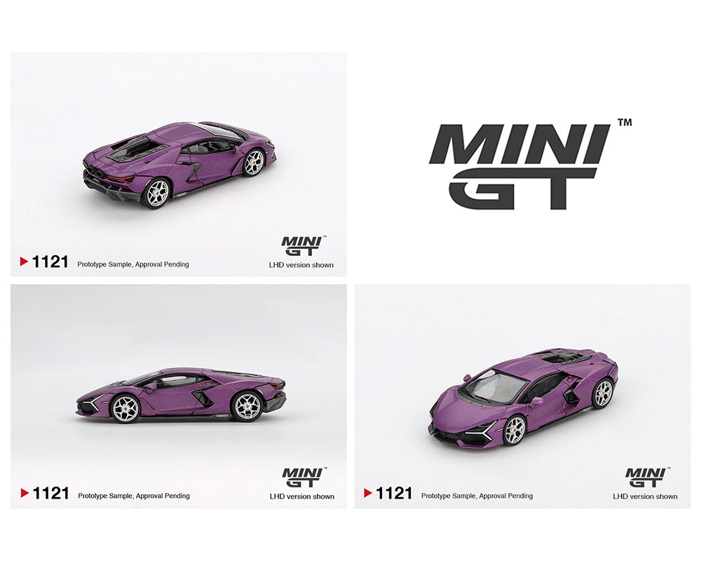 Mini GT 1:64 Lamborghini Revuelto Viola 30th – Matte Purple – Mijo Exclusives - House of Cars Virginia