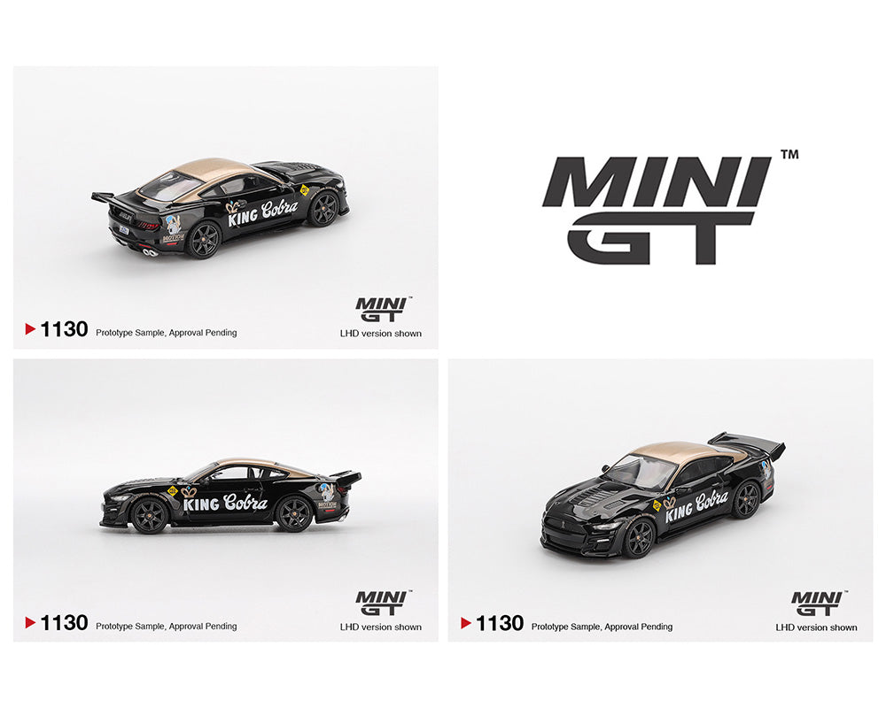 Mini GT 1:64 Shelby GT500 Dragon Snake Concept – Black/Gold- Limited Edition - House of Cars Virginia