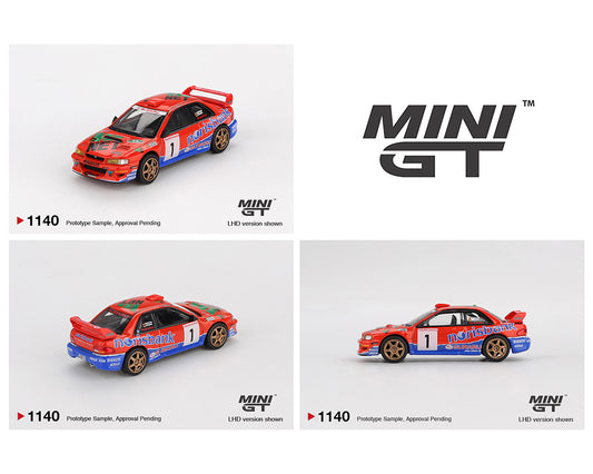 Mini GT 1:64 Subaru Impreza WRC97 #1 1999 DRM Champion - House of Cars Virginia