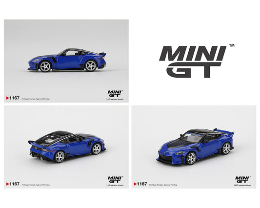 Mini GT 1:64 Nissan Z VeilSide FFZ400 – Seiran Blue