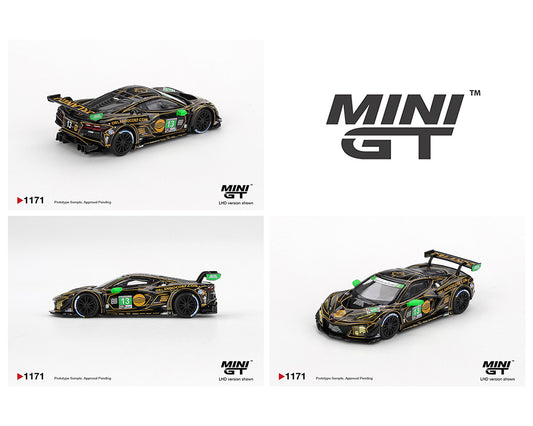 Mini GT 1:64 Chevrolet Corvette Z06 GT3.R #13 AWA 2025 IMSA Daytona 24 Hrs