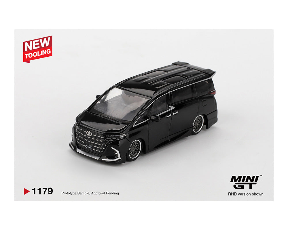 Mini GT 1:64 Toyota Alphard 40 KUHL – Black – NEW TOOLING!