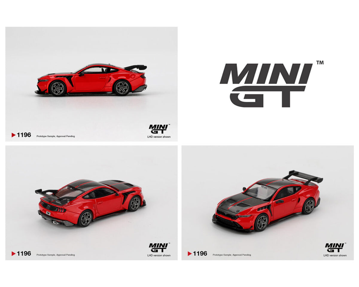 Mini GT 1:64 Ford Mustang GTD – Race Red