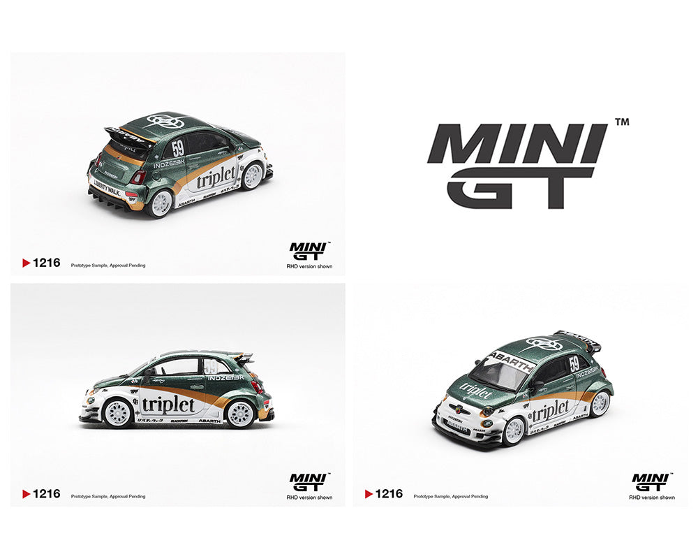 Mini GT 1:64 Abarth 595 LB-WORKS TY Edition