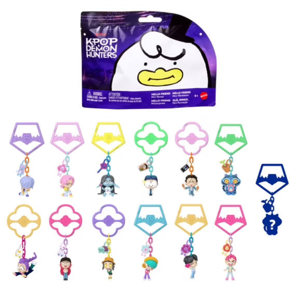 Netflix KPop Demon Hunters - Hello Friend Mini Keychain