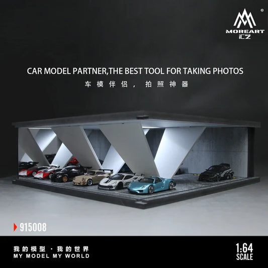 MoreArt 1:64 Underground Parking Garage Scene 08 MO915008