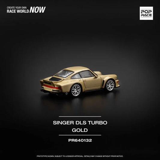 Pop Race 1:64 Singer DLS TURBO (ROAD) – Gold