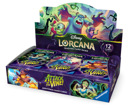 Preorder -Lorcana TCG: Attack of the Vine! Booster Display