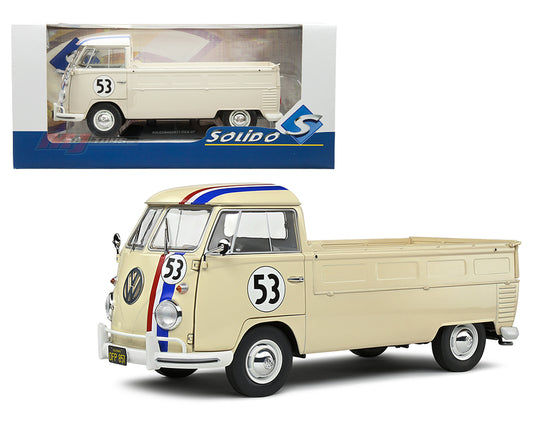 Solido 1:18 Volkswagen T1 Pick Up Racer #53 - House of Cars Virginia