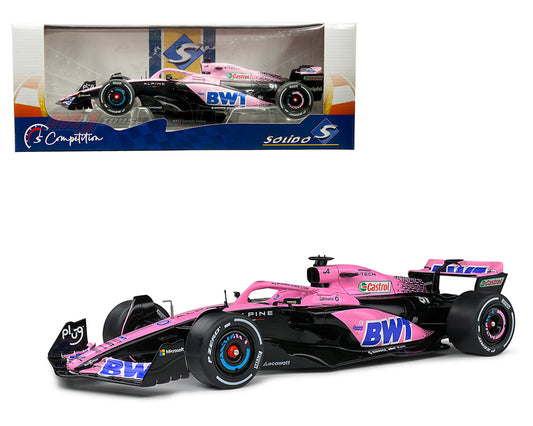 Solido 1:18 2023 Alpine A523 Presentation Version – Pink Edition – Competition - House of Cars Virginia