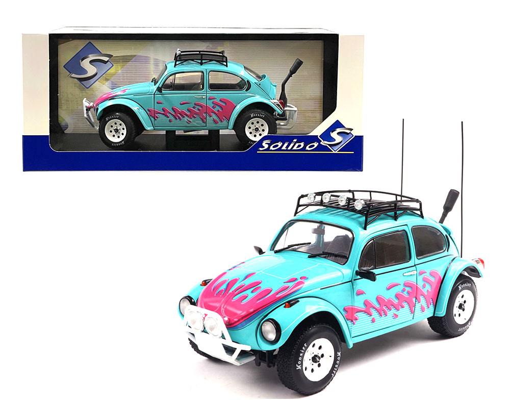 Solido 1:18 1976 Volkswagen Beetle All Road – Miami Green - House of Cars Virginia