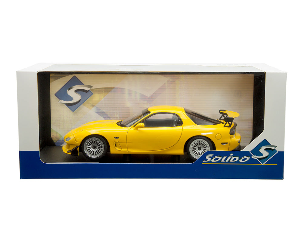 Solido 1:18 1999 Mazda RX7 FD3RS Streetfighters – Yellow