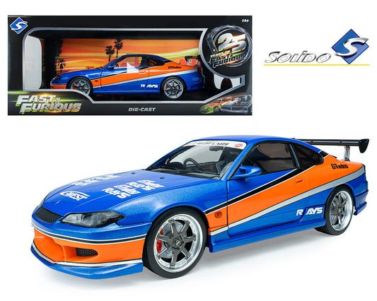 (Preorder) Solido 1:18 Nissan Silvia (S15) Spec-S Mona Lisa – Fast & Furious Tokyo Drift (2006)