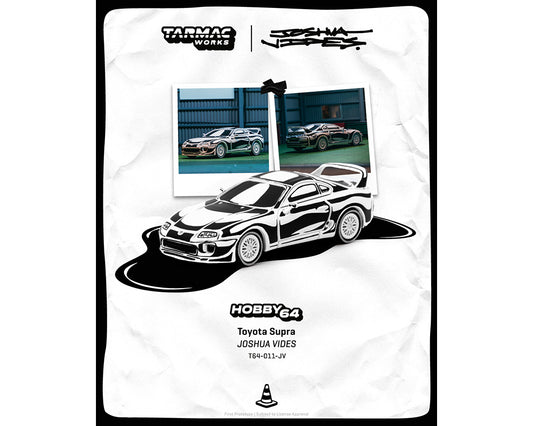 Tarmac Works 1:64 Toyota Supra – Designed by JOSHUA VIDES – Hobby64