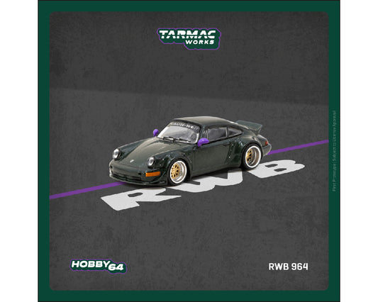 Tarmac Works 1:64 RWB 964 – Green – Hobby64