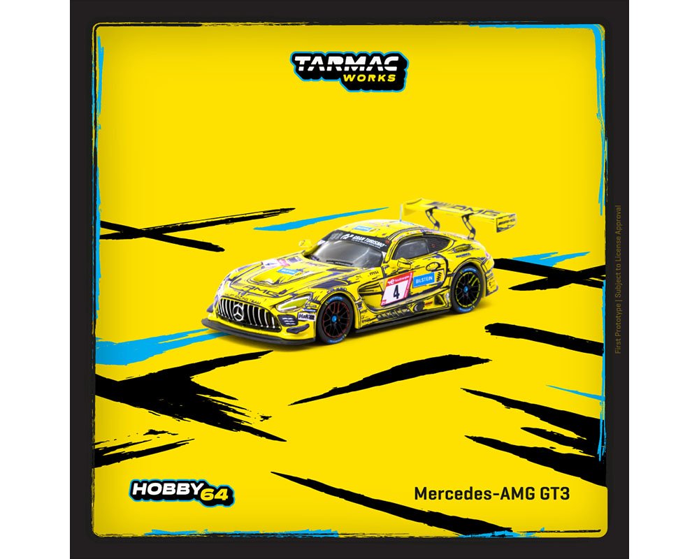 Tarmac Works 1:64 Mercedes-AMG GT3 #4 Nurburgring 24H 2023 – Hobby64 - House of Cars Virginia