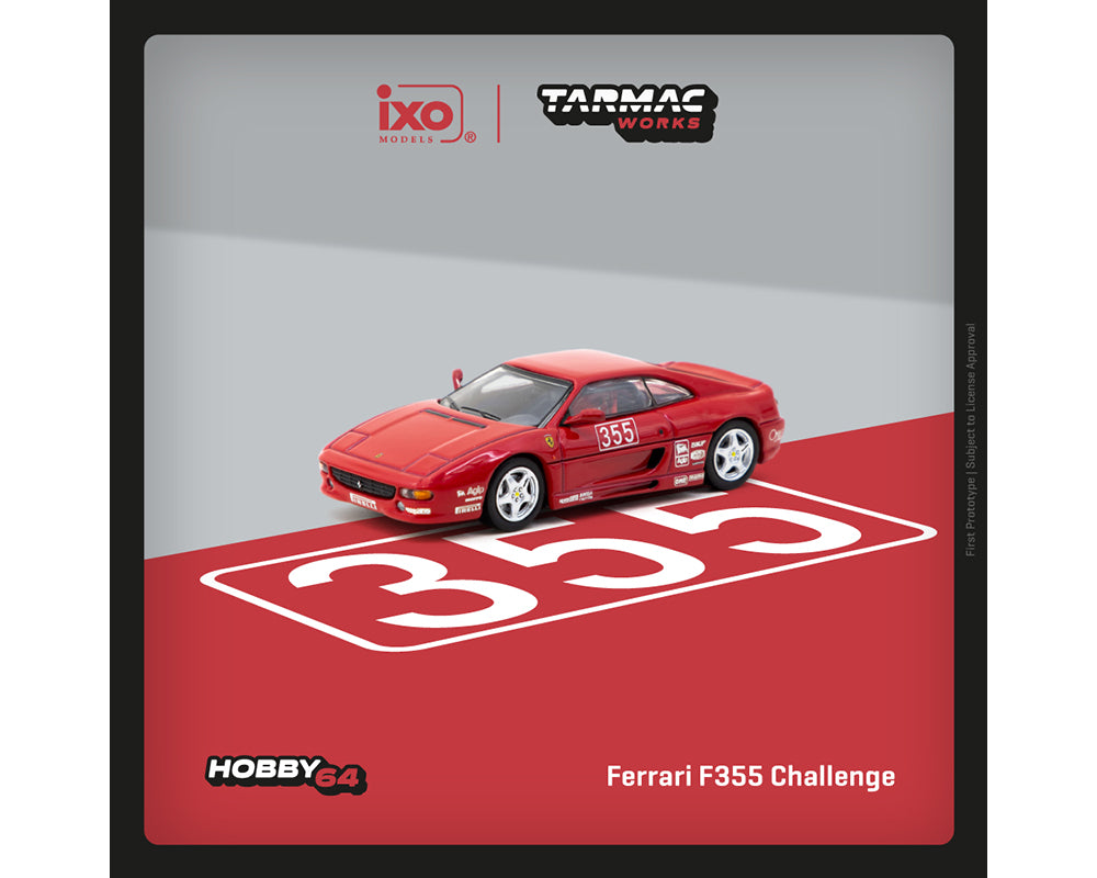 Tarmac Works 1:64 Ferrari F355 Challenge Presentation – IXO Models Collab – Hobby64 - House of Cars Virginia