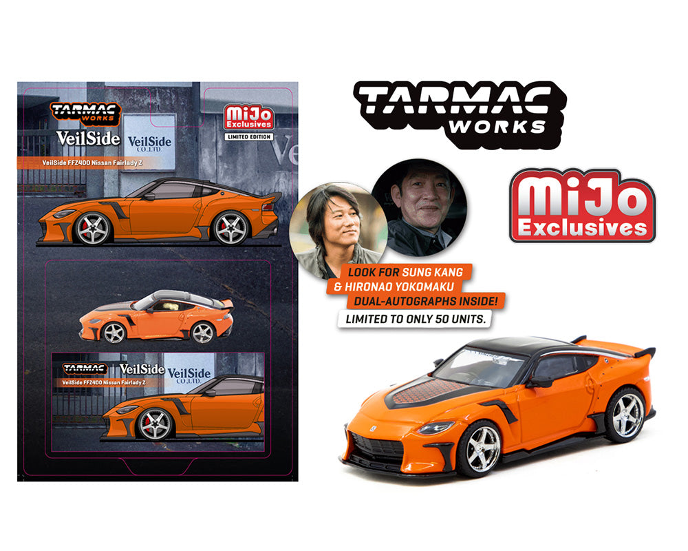 Tarmac Works 1:64 Nissan VeilSide FFZ400 Fairlady Z – Orange – Global64 - House of Cars Virginia