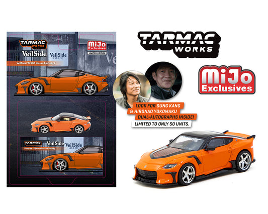 Tarmac Works 1:64 Nissan VeilSide FFZ400 Fairlady Z – Orange – Global64 - House of Cars Virginia
