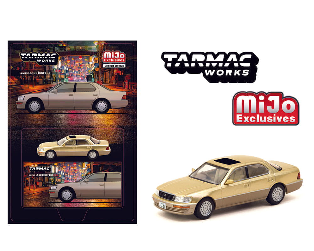 Tarmac Works 1:64 Lexus LS400 – Champagne Beige Metallic – Global64 - House of Cars Virginia