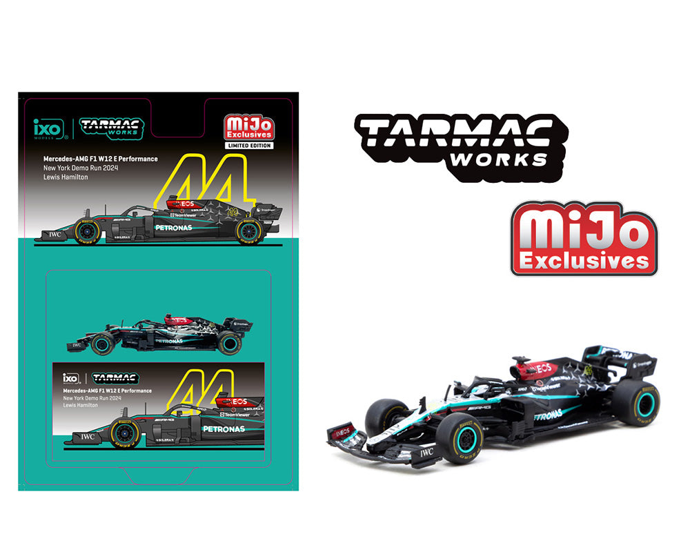 Tarmac Works 1:64 Mercedes-AMG F1 W12 E Performance New York Demo Run 2024 Lewis Hamilton - House of Cars Virginia