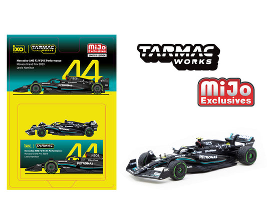Tarmac Works 1:64 Mercedes-AMG F1 W14 E Performance Monaco Grand Prix 2023 Lewis Hamilton- Mijo Exclusives - House of Cars Virginia