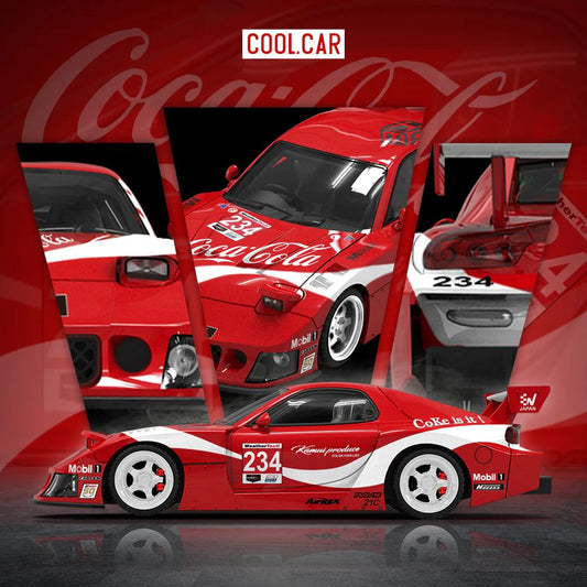 Cool.Car 1:64 Coca-Cola LBWK Super Silhouette RX7 FD
