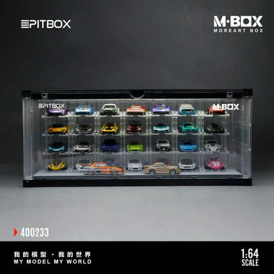 Preorder Moreart MBOX TRANSPARENT CONTAINER TRUCK STORAGE SCENARIO
