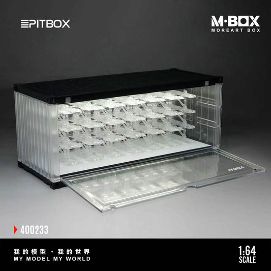 Preorder Moreart MBOX TRANSPARENT CONTAINER TRUCK STORAGE SCENARIO