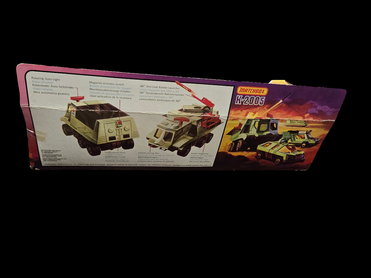 1978 Matchbox Lesney Adventure 2000 Command Force K-2005