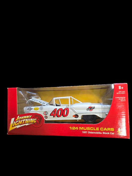 Johnny Lightning - 1957 Oldsmobile - Die Cast 1:24 - Factory Sealed - House of Cars Virginia