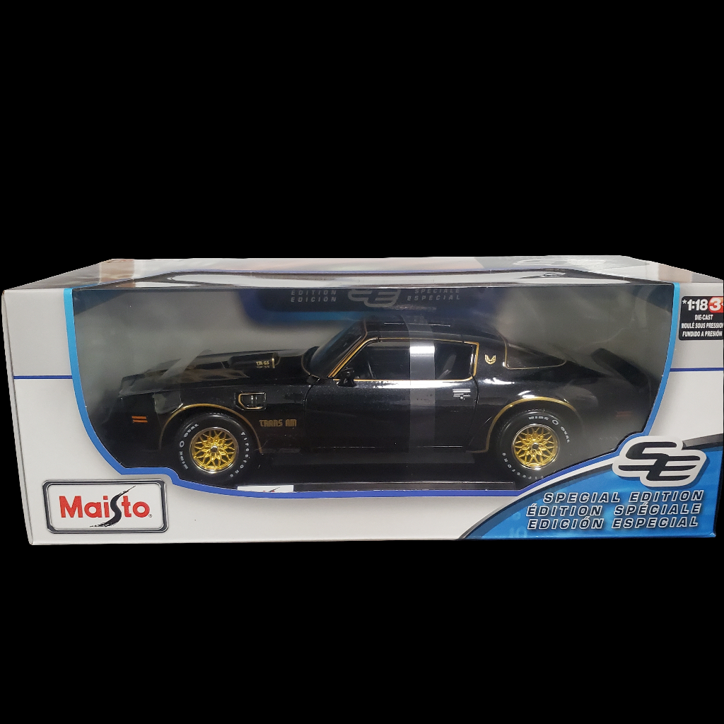 Pontiac Firebird Trans Am Miasto 1:18 scale diecast car - House of Cars Virginia