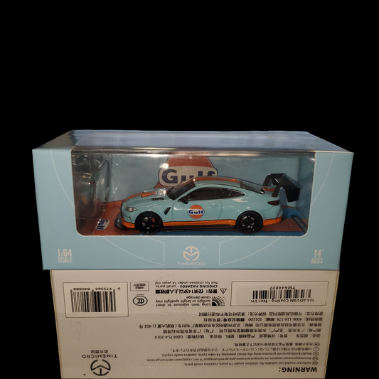 Time Micro 1:64 BMW M4 Motorsport – GULF livery - House of Cars Virginia