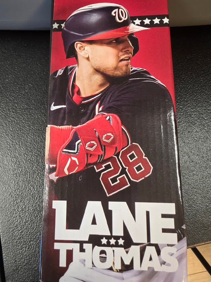 BDA Sports Washington Nationals LANE THOMAS INOVA BOBBLEHEAD NEW NRFB