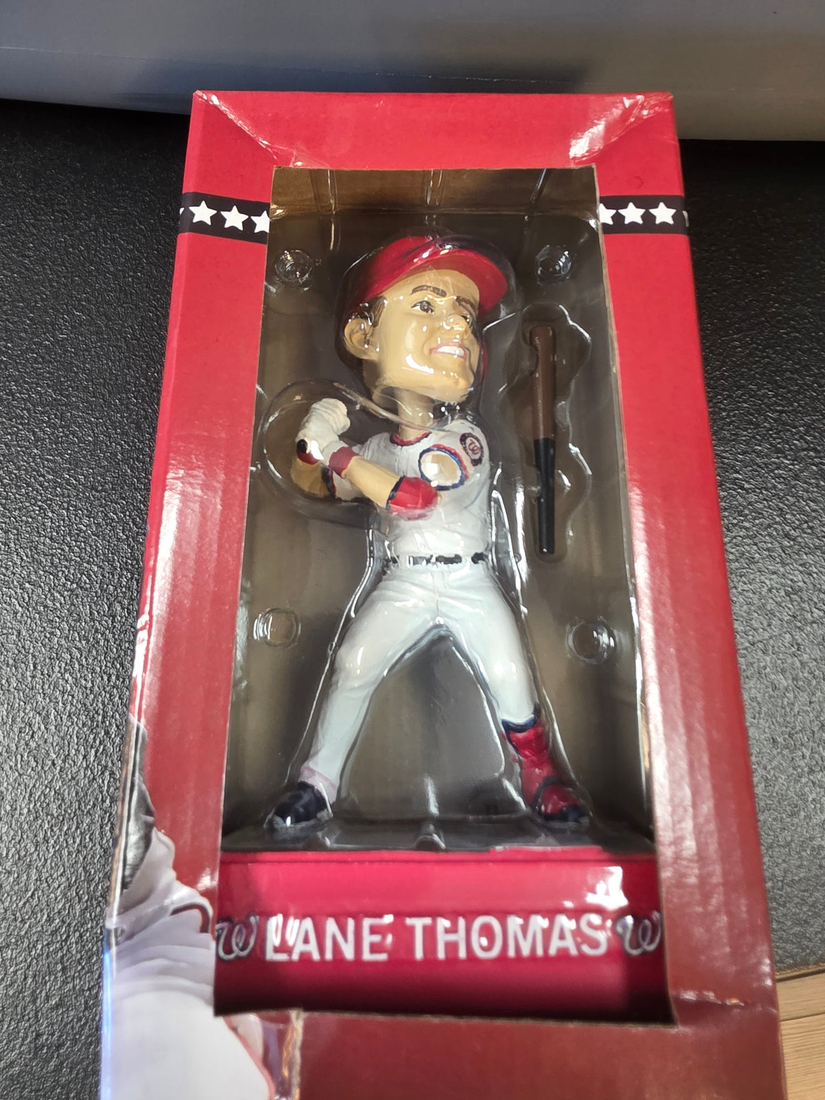 BDA Sports Washington Nationals LANE THOMAS INOVA BOBBLEHEAD NEW NRFB