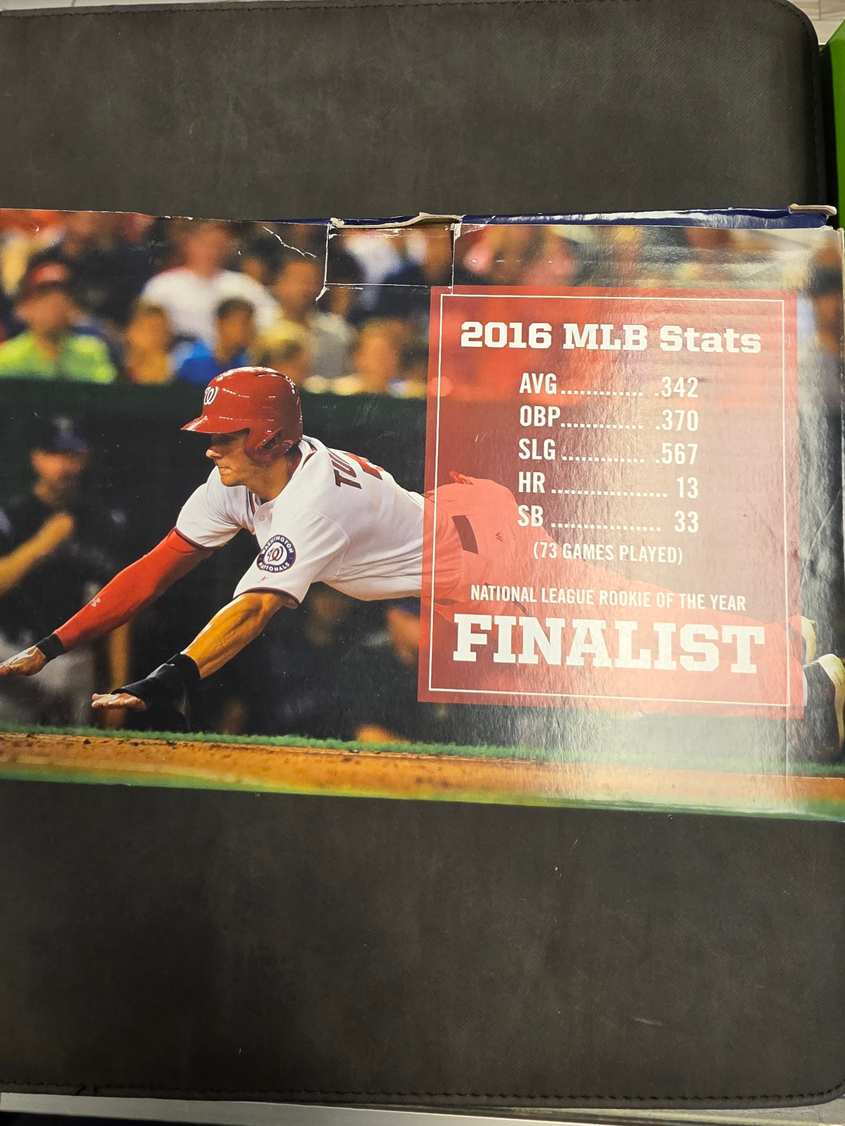 New in Box 2017 Trea Turner Sliding Bobblehead  Washington Nationals NIB - House of Cars Virginia