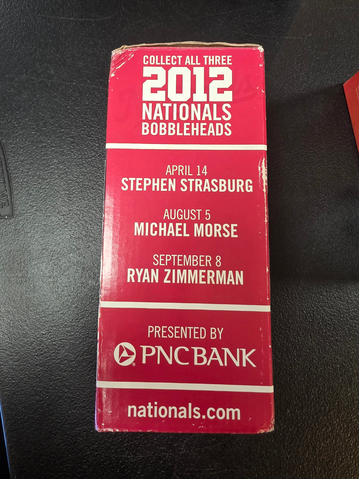 Ryan Zimmerman Bobblehead Washington Nationals 2012 SGA