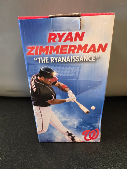 2018 Nationals RYAN ZIMMERMAN Bobblehead RYANAISSANCE  - New in Box