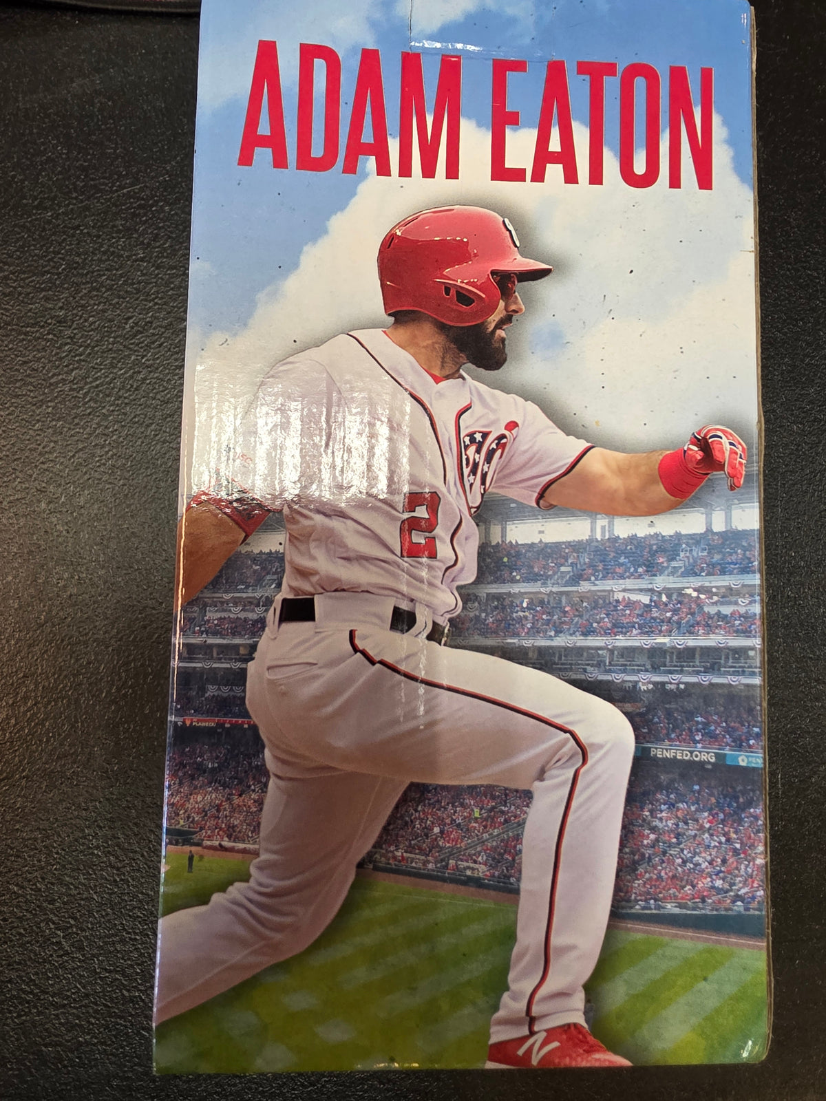 Adam Eaton Bobblehead Washington Nationals MLB 2019 SGA New in Box Never Opened - House of Cars Virginia