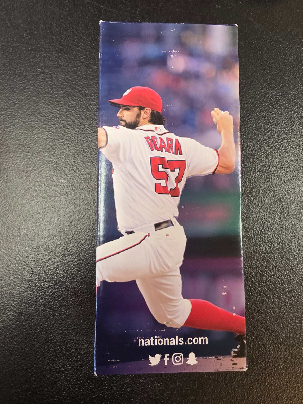 NIB Tanner Roark Washington Nationals SGA Bobblehead 6/9/17
