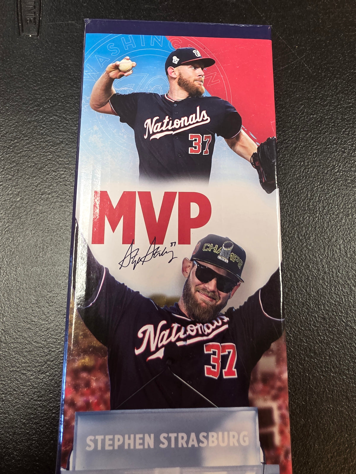 STEPHEN STRASSBURG MVP Bobblehead 2022, New