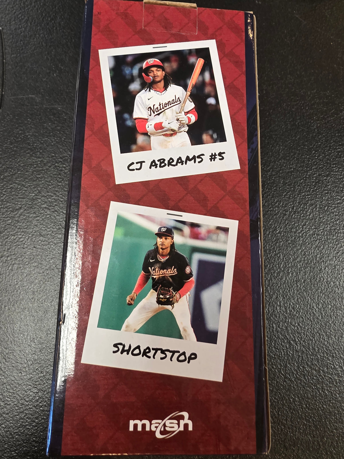 CJ Abrams Bobblehead Streetwear Washington Nationals 2024 New NIB - House of Cars Virginia