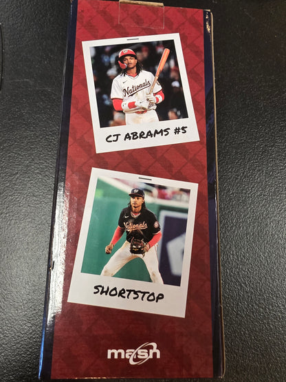 CJ Abrams Bobblehead Streetwear Washington Nationals 2024 New NIB - House of Cars Virginia