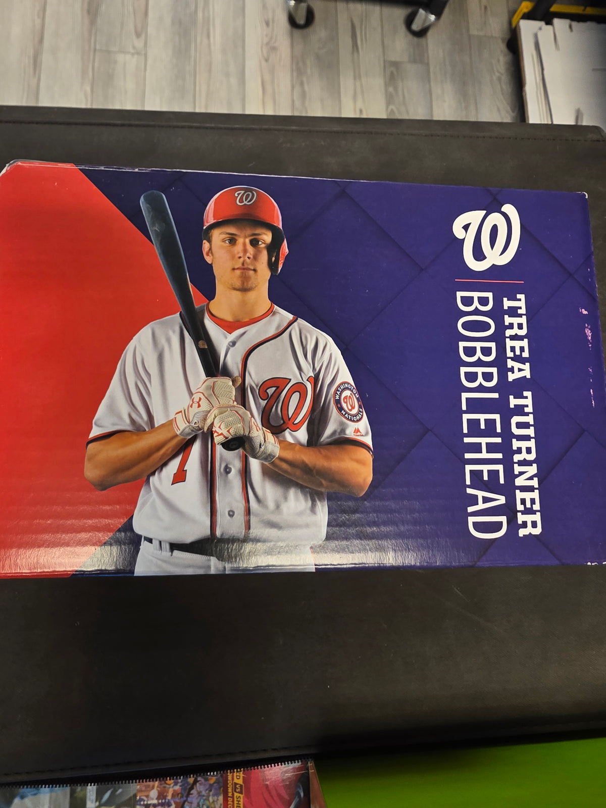 New in Box 2017 Trea Turner Sliding Bobblehead  Washington Nationals NIB - House of Cars Virginia