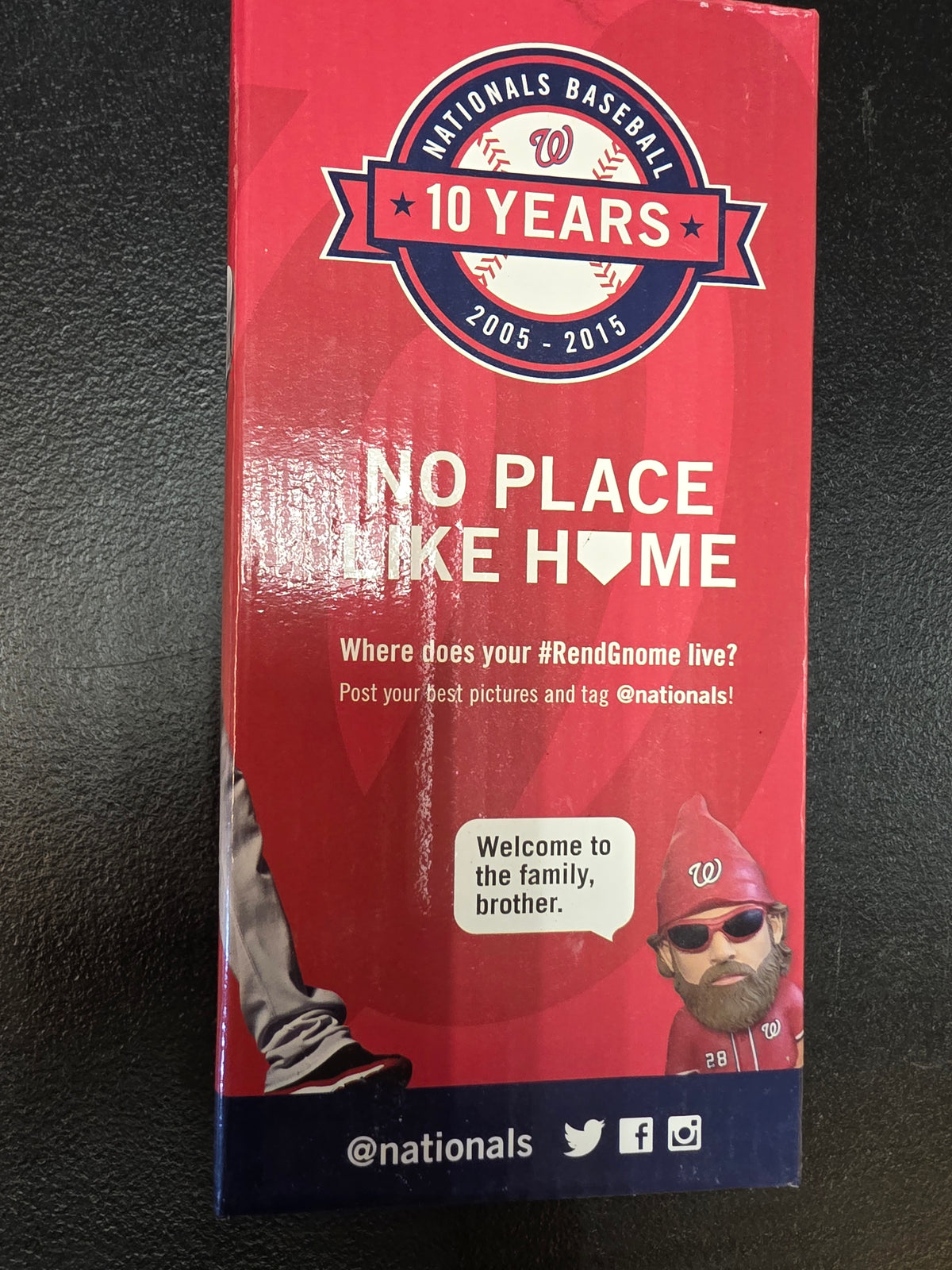 2015 Washington Nationals ANTHONY RENDON Garden Gnome Figure Like Bobble SGA - House of Cars Virginia