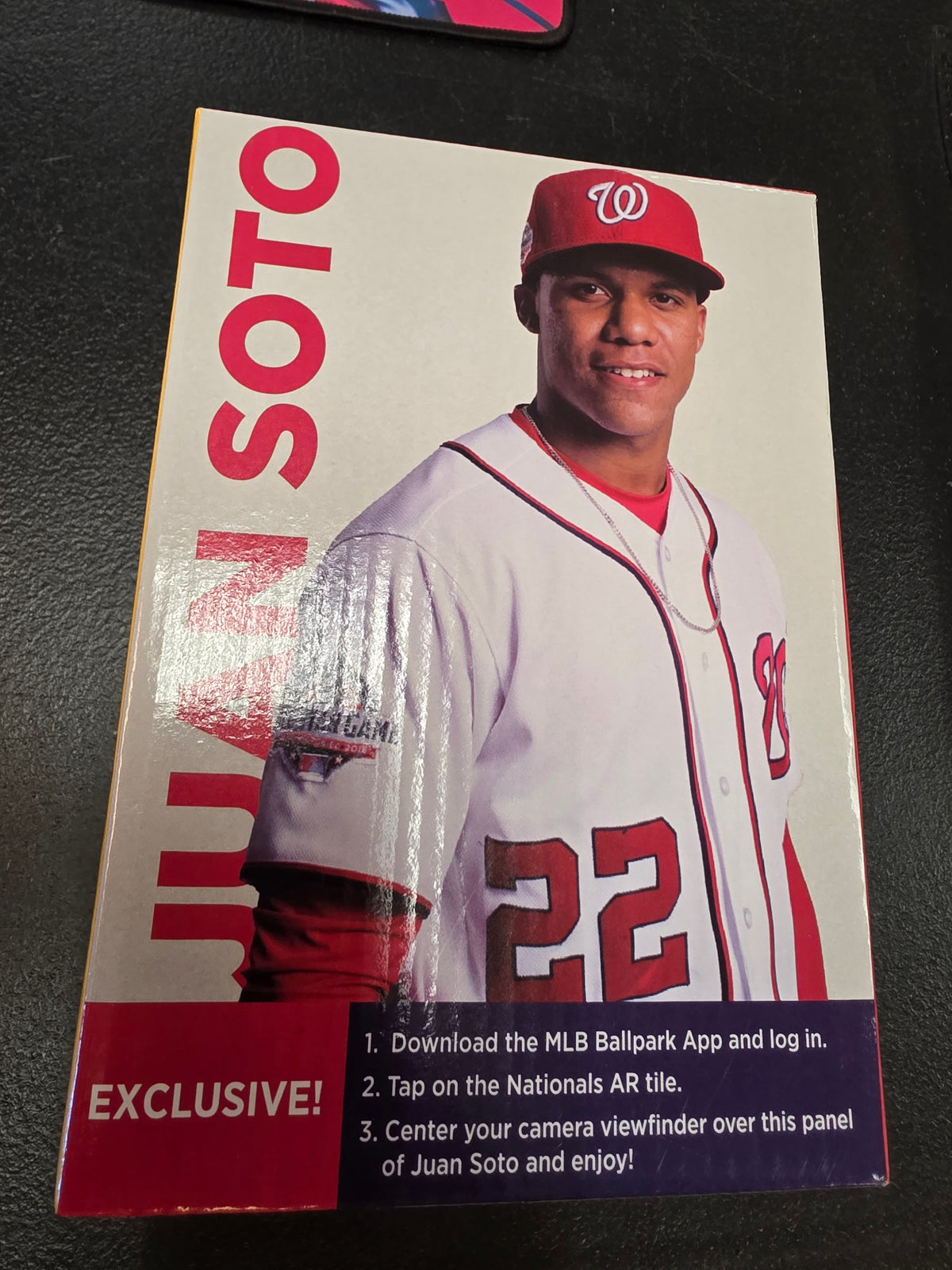 2019 Nationals JUAN SOTO Bobblehead 1ST WASHINGTON BOBBLE Stadium SGA ROOKIE RC - House of Cars Virginia