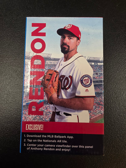 Washington Nationals ANTHONY RENDON Bobblehead 2019 MLB Figure